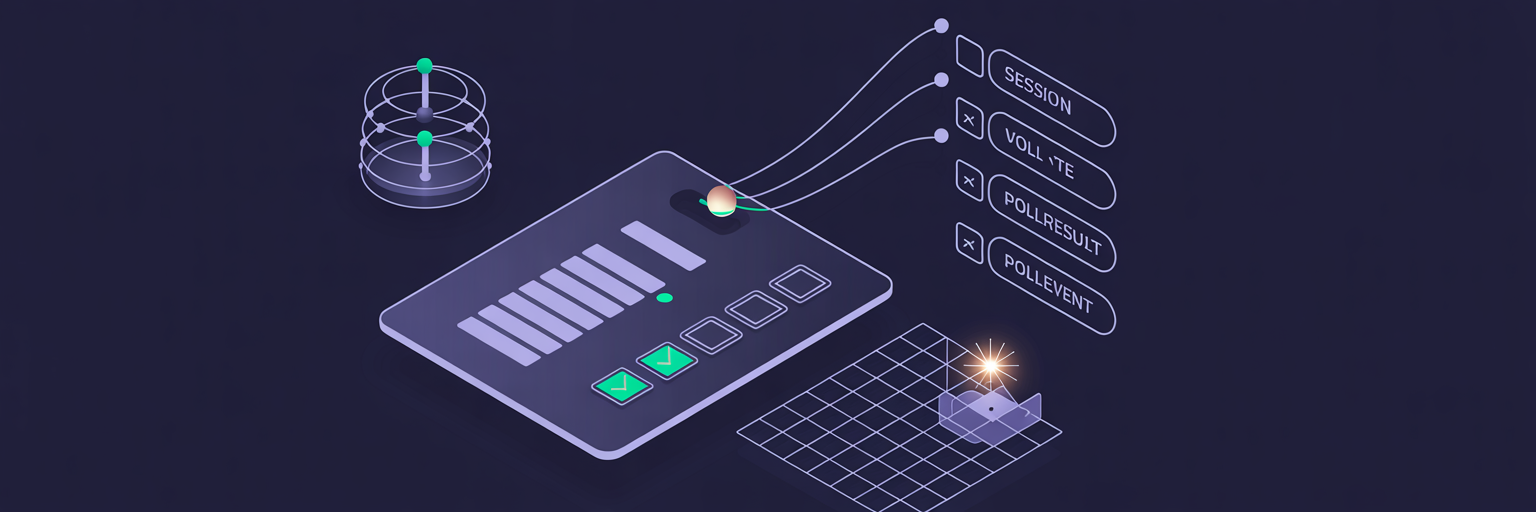 Polls · Five Templates, Owned Stack