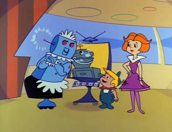 The Jetsons robot Rosey — the wrong mental model for AI.